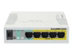 Cloud Router Switch   RB260GSP   1000 Mbit/s   Ethernet LAN (RJ-45) ports 5   12 month(s)