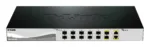 D-Link   Switch   DXS-1210-12SC   Web Management   Desktop   SFP+ ports quantity 10   Combo ports quantity 2   Power supply type Single   24 month(s)