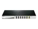 D-Link   Switch   DXS-1210-12SC   Web Management   Desktop   SFP+ ports quantity 10   Combo ports quantity 2   Power supply type Single   24 month(s)