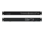 Ubiquiti   Switch   ES-24-250W   Web managed   Rackmountable   Gigabit Ethernet (copper) ports quantity 24   SFP ports quantity 2   12 month(s)
