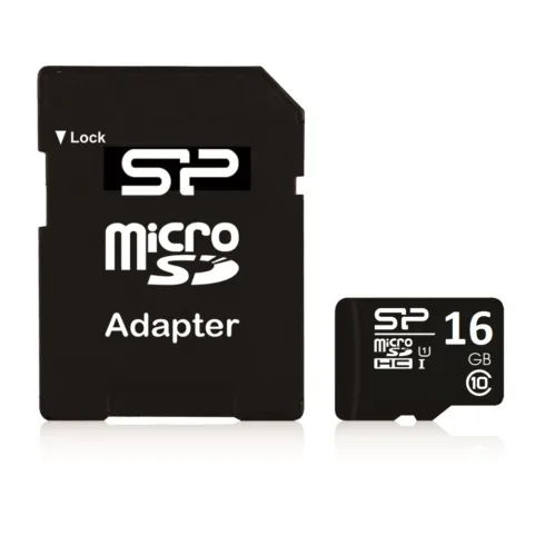 Silicon Power   16 GB   MicroSDHC   Flash memory class 10   SD adapter