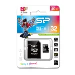 Silicon Power   32 GB   MicroSDHC   Flash memory class 10   SD adapter