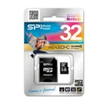 Silicon Power   32 GB   MicroSDHC   Flash memory class 10   SD adapter