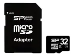 Silicon Power   32 GB   MicroSDHC   Flash memory class 10   SD adapter