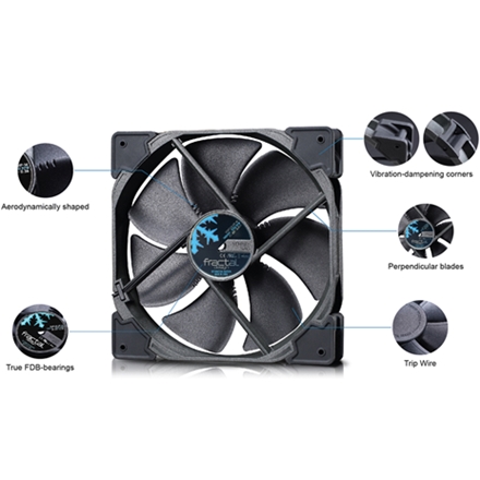 155419-fd-fan-vent-hp14-pwm-bk-7350041083368-0.webp Fractal Design Venturi HP-14 PWM Black, Grey Fan