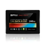 Silicon Power   Slim S55   240 GB   Solid-state drive interface SATA   Read speed 550 MB/s   Write speed 450 MB/s