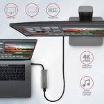 USB-C 5in1 HMC-5G21 hub su 13 cm ilgio kabeliu