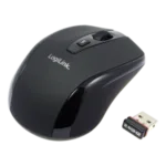 Logilink   Maus optisch Funk 2.4 GHz   wireless   2.4GH wireless mini mouse with autolink   Black