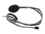 Ausinės Logitech H111 su 3.5 mm jungtimi, šoninis vaizdas