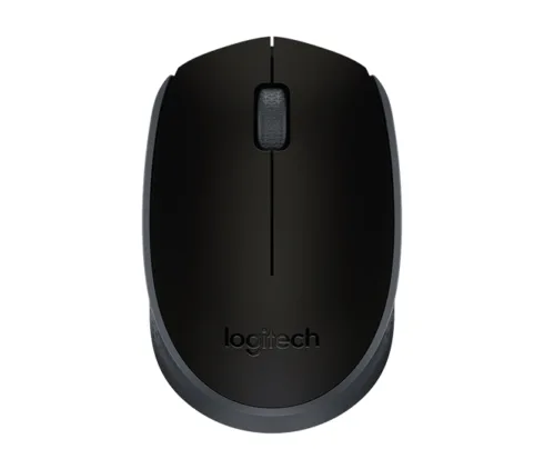 Logitech M171 bevielė pelė, juoda spalva