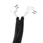 Logilink Cable FlexWrap with Zipper, 1m, 30mm, black   Logilink