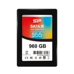 Silicon Power   Slim S55   960 GB   SSD form factor 2.5″   Solid-state drive interface Serial ATA III