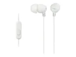 Sony   EX series   MDR-EX15AP   In-ear   White