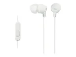 Sony   EX series   MDR-EX15AP   In-ear   White