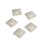Cable Tie Mounts 28×28 mm   KAB0044   Adhesive base for cable ties. For the structured laying of cables or hoses.