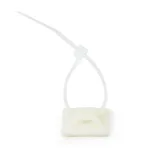 Cable Tie Mounts 28×28 mm   KAB0044   Adhesive base for cable ties. For the structured laying of cables or hoses.