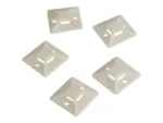 Cable Tie Mounts 28×28 mm   KAB0044   Adhesive base for cable ties. For the structured laying of cables or hoses.