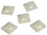 Cable Tie Mounts 20×20 mm   KAB0042   Self-adhesive, for cable ties