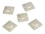 Cable Tie Mounts 20×20 mm   KAB0042   Self-adhesive, for cable ties
