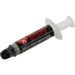 Thermal Grizzly   Thermal grease „Kryonaut” 1g   universal   Thermal Conductivity: 12,5 W/mk * Thermal Resistance: 0,0032 K/W * Electrical Conductivity: 0 pS/m * Viscosity : 130-170 Pas * Specific Weight : 3,7g/cm3 * Temperature :	-200 °C / +350 °C W