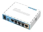 MikroTik hAP ac lite, 5 Ethernet RJ-45 prievadų ir PoE funkcija