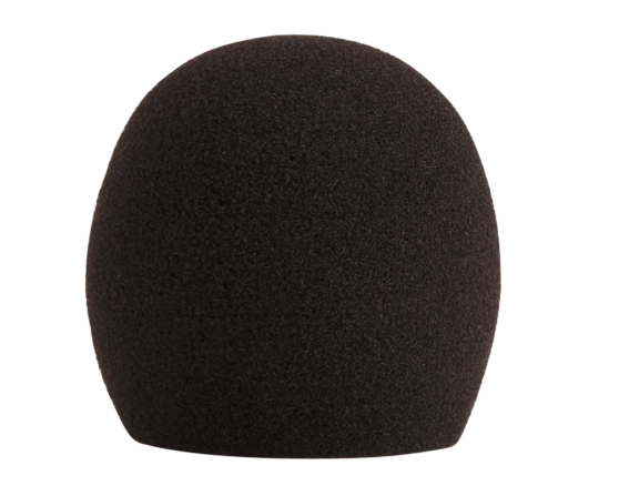 190191-a58ws-blk-042406112444-0.webp Shure Windscreen for All Shure Ball Type Microphones SH A58WS-BLK