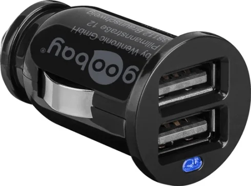 Goobay   Goodbay Dual USB car charger 2,1A   5 V