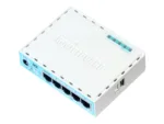 Mikrotik Wired Ethernet Router (No Wifi) RB750Gr3, hEX, Dual Core 880MHz CPU, 256MB RAM, 16 MB (MicroSD), 5xGigabit LAN, USB, PCB and Voltage temperature monitor, Beeper, IP20, Plastic Case, RouterOS L4   Ethernet Router hEX   RB750Gr3   No Wi-Fi   Ethernet LAN (RJ-45) ports 5   Mesh Support No   MU-MiMO No   No mobile broadband   1   12 month(s)