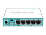 Mikrotik Wired Ethernet Router (No Wifi) RB750Gr3, hEX, Dual Core 880MHz CPU, 256MB RAM, 16 MB (MicroSD), 5xGigabit LAN, USB, PCB and Voltage temperature monitor, Beeper, IP20, Plastic Case, RouterOS L4   Ethernet Router hEX   RB750Gr3   No Wi-Fi   Ethernet LAN (RJ-45) ports 5   Mesh Support No   MU-MiMO No   No mobile broadband   1   12 month(s)