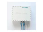 Mikrotik Wired Ethernet Router (No Wifi) RB750Gr3, hEX, Dual Core 880MHz CPU, 256MB RAM, 16 MB (MicroSD), 5xGigabit LAN, USB, PCB and Voltage temperature monitor, Beeper, IP20, Plastic Case, RouterOS L4   Ethernet Router hEX   RB750Gr3   No Wi-Fi   Ethernet LAN (RJ-45) ports 5   Mesh Support No   MU-MiMO No   No mobile broadband   1   12 month(s)