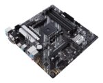 Mainboard ASUS AMD B550 SAM4 MicroATX Memory DDR4 Memory slots 4 2xPCI-Express 3.0 1x 1xPCI-Express 4.0 16x 2xM.2 1x15pin D-sub 1xDVI-D 1xHDMI 6xUSB 3.2 1xPS/2 1xRJ45 3xAudio port PRIMEB550M-A