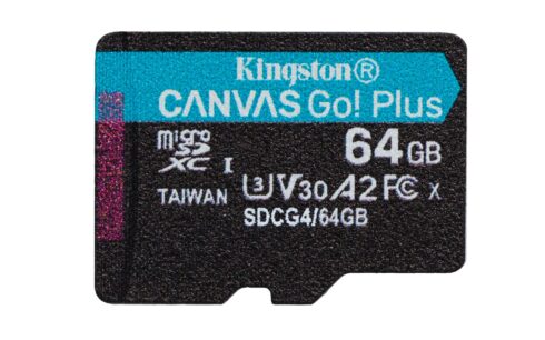 Micro SDXC atminties kortelė 64GB su UHS-I ir 200MB/s greičiu