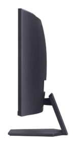 LCD Monitor LG 27GS60QC-B 27″ Gaming/Curved Panel VA 2560×1440 16:9 180 Hz Matte 1 ms Tilt Colour Black 27GS60QC-B