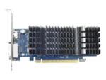 Asus   GT1030-SL-2G-BRK   NVIDIA   2 GB   GeForce GT 1030   GDDR5   DVI-D ports quantity 1   HDMI ports quantity 1   PCI Express 3.0   Memory clock speed 6008 MHz   Processor frequency 1506 MHz