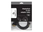 Cablexpert   Adapter cable   DisplayPort   DVI   DP to DVI-D   1.8 m