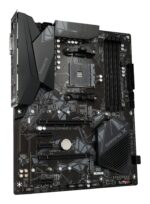 Mainboard GIGABYTE AMD B550 SAM4 ATX Memory DDR4 Memory slots 4 3xPCI-Express 3.0 1x 1xPCI-Express 3.0 2x 1xPCI-Express 4.0 16x 2xM.2 1xDVI-D 1xHDMI 2xAudio-In 1xAudio-Out 2xUSB 2.0 4xUSB 3.2 1xPS/2 1xRJ45 B550GAMINGXV21.3
