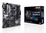 Mainboard ASUS AMD B550 SAM4 MicroATX Memory DDR4 Memory slots 4 2xPCI-Express 3.0 1x 1xPCI-Express 4.0 16x 2xM.2 1x15pin D-sub 1xDVI-D 1xHDMI 6xUSB 3.2 1xPS/2 1xRJ45 3xAudio port PRIMEB550M-A