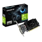Gigabyte   Low Profile   NVIDIA   2 GB   GeForce GT 710   GDDR5   Cooling type Active   HDMI ports quantity 1   PCI Express 2.0   Memory clock speed 5010 MHz   Processor frequency 954 MHz