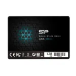 Silicon Power   A55   128 GB   SSD form factor 2.5″   Solid-state drive interface SATA   Read speed 550 MB/s   Write speed 420 MB/s