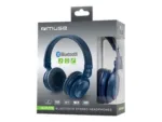 Muse   M-276BTB   Wireless   On-Ear   Microphone   Blue   Wireless