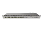 Mikrotik Wired Ethernet Router RB1100x4, 1U Rackmount, Quad core 1.4GHz CPU, 1 GB RAM, 128 MB, 13xGigabit LAN, 1xSerial console port RS232, PCB Temperature and Voltage Monitor, IP20, RouterOS L6   Wired Ethernet Router   RB1100AHx4   No Wi-Fi   10/100/1000 Mbit/s   Ethernet LAN (RJ-45) ports 13   Mesh Support No   MU-MiMO No   No mobile broadband   12 month(s)