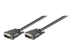 Goobay   DVI-D FullHD cable Dual Link, nickel plated   DVI-D male Dual-Link (24+1 pin)   DVI-D male Dual-Link (24+1 pin)   DVI to DVI   1.8 m