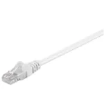 Goobay   CAT 5e patch cable, U/UTP   White RJ45 male (8P8C)   RJ45 male (8P8C)