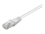 Goobay   CAT 5e patch cable, U/UTP   White RJ45 male (8P8C)   RJ45 male (8P8C)