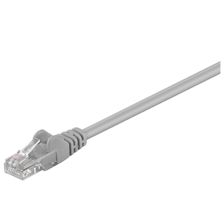 218802-68342-4040849683428-0.webp Goobay CAT 5e patch cable, U/UTP Grey RJ45 male (8P8C) RJ45 male (8P8C)