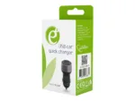 EnerGenie   EG-U2QC3-CAR-01   2-port USB car quick charger   5 V   Car charger