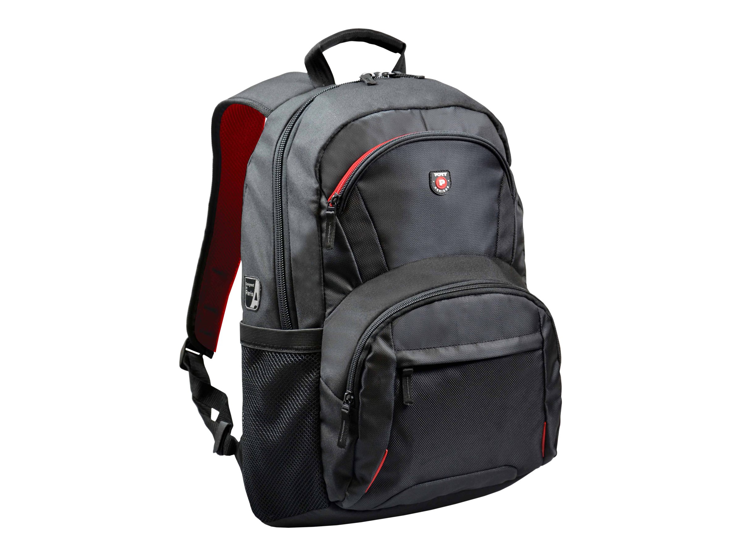219492-110276-3567041102768-0.webp PORT DESIGNS Houston Fits up to size 17.3 ” Backpack Black Shoulder strap