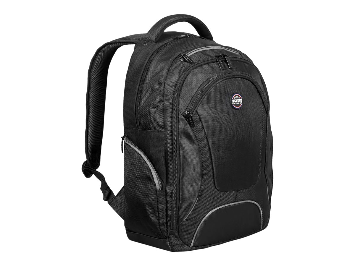 219493-160511-3567041605115-0.webp PORT DESIGNS Courchevel Fits up to size 17.3 ” Backpack Black Shoulder strap