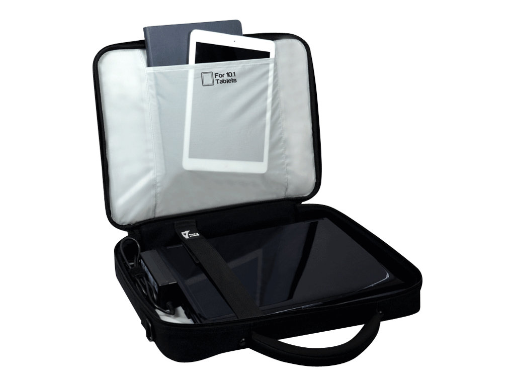 219527-160512-3567041605122-0.webp PORT DESIGNS Courchevel Fits up to size 15.6 ” Messenger – Briefcase Black Shoulder strap