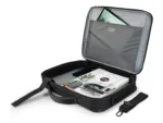 PORT DESIGNS   Courchevel   Fits up to size 15.6 ”   Messenger – Briefcase   Black   Shoulder strap